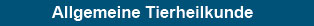 Allgemeine Tierheilkunde